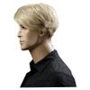 ADAMAI 11'' Cool Men Short Natural Blonde Fluffy Straight Wigs Comfortable Synthetic Hair Wigs view 3