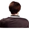 ADAMAI 11'' Cool Men Short Natural Copper-Brown Fluffy Straight Wigs Comfortable Synthetic Hair Wigs view 2