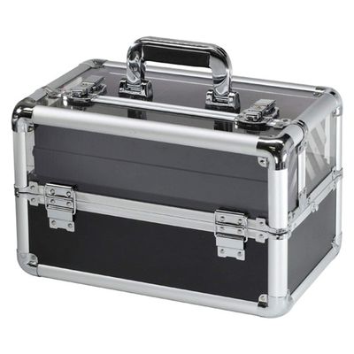 T.Z. Case International Compact Beauty Case, Silver, 14-1/2 X 8-1/4 X 9-1/4, 9 Pound