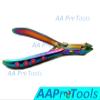 AAPROTOOLS Colorful Cuticle Nipper Manicure Nail Clipper Cutter Trimmer Manicure Nail Tool (Multicolor) Rainbow A+ Quality view 2