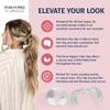 Pony Popper Clip  High Ponytail Holder for Full, Voluminous Styles, Versatile Accessory for All Hair Types, Ponytail Volumizer for Thick & Long Hair, Fancy Accessories for Women, Clear Pony Popper view 4