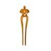 Hawaiian Honu Sea Turtle Hand Carved Wood Hair Stick From Hawaii view 3