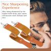 Straight Razor Strop Leather Sharpening Strap Barber Leather view 3