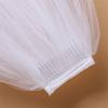 Aimeely Lovely Short Wedding Veil for Girls Pearl Flower Girl Headpiece with Comb White view 2