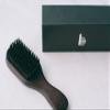 Beard Brush - Premium - 100% Boar Bristle - For the Modern Gentleman - Stained Hard Wood - Laser Etched Logo - Ergonomic Handle - Magnetic Carrying Case - Full or Patchy Facial Hair (Brush) view 4