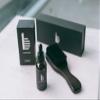 Beard Brush - Premium - 100% Boar Bristle - For the Modern Gentleman - Stained Hard Wood - Laser Etched Logo - Ergonomic Handle - Magnetic Carrying Case - Full or Patchy Facial Hair (Brush + Oil) view 2