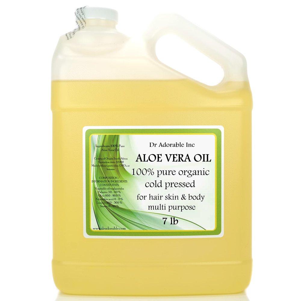 Dr Adorable - 7 lb - Aloe Vera Oil - 100% Pure Natural Organic