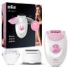 Braun Silk Epil 3 Epilator - Dual Voltage 110-220 Volts - Legs & Body (3270) (Free LiteFuze 110 Volt Plug) view 1
