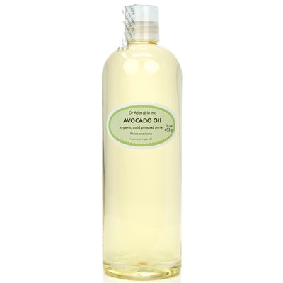 Dr Adorable - 16 oz - Avocado Oil - 100% Pure Natural Organic Cold Pressed