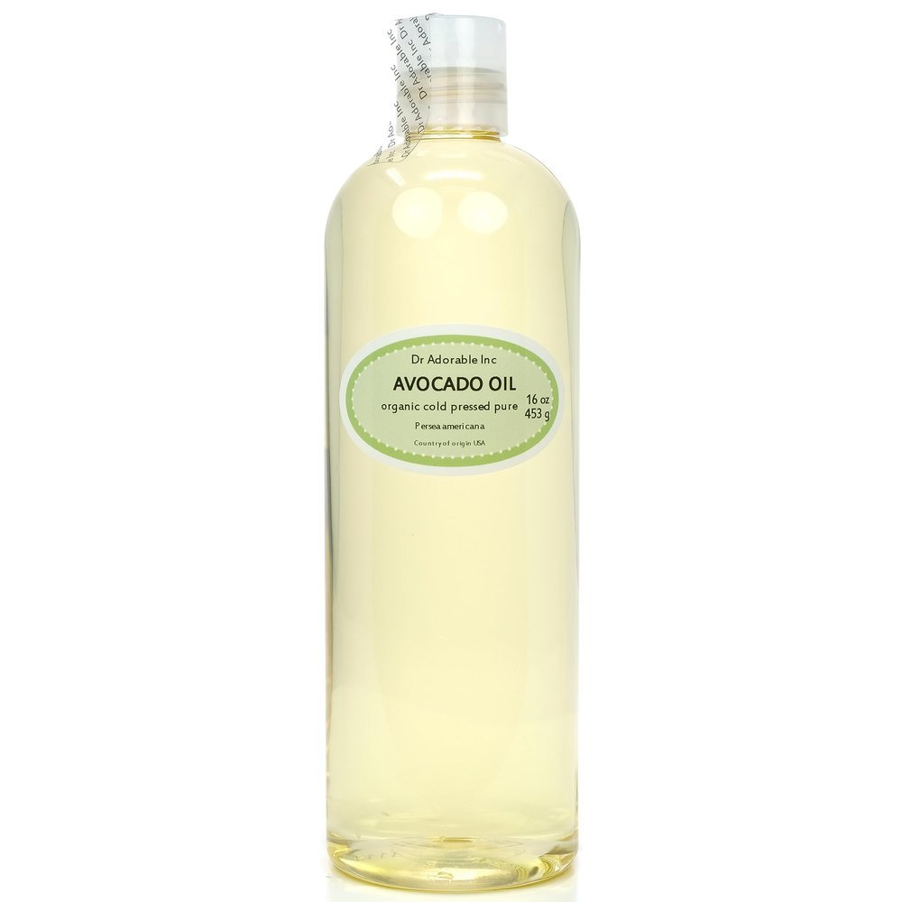 Dr Adorable - 16 oz - Avocado Oil - 100% Pure Natural Organic Cold Pressed