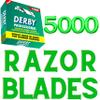 5000 "Derby Professional" Single Edge Razor Blades for straight razor view 1