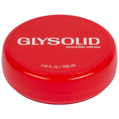 12 Glysolid Glycerin Cream for Skin Jar 3.38 Oz
