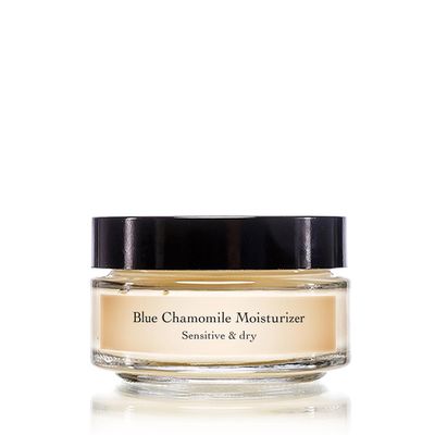 evanhealy Blue Chamomile Moisturizer | Calming Facial Cream with Carrot Seed & Argan Oil | Creamy Moisturizer For Sensitive & Reactive Skin