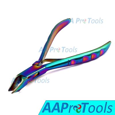 AAPROTOOLS TITANIUM CUTICLE NIPPERS, 1/4 JAW A+ QUALITY