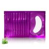 Voncasen 100 Pairs Set Under Eye Pads, Comfy and Cool Under Eye Patches Gel Pad for Eyelash Extensions Eye Mask Beauty Tool (Purple) view 1