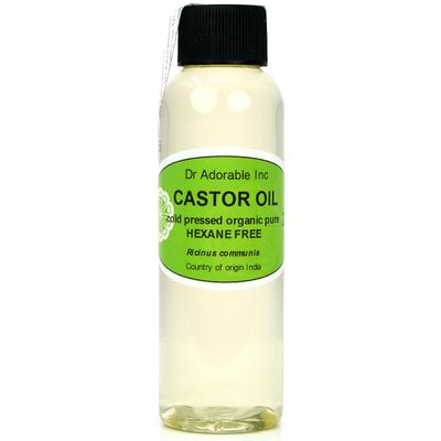 Dr Adorable - 2 oz - Premium Castor Oil - 100% Pure Natural Organic Cold Pressed Virgin