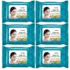 Epielle Argan Oil Makeup Remover Wipes, Gentle Daily Facial Cleanser Towelettes, Remove Dirt, Oil & Waterproof Mascara, Stocking Stuffers, 30 Count (Pack of 6) view 1