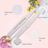 100/180 Grit Emery Boards for Nails,Professional Nail Files for Natural Nails,Double Sides Washalbe Buffer Block Disposable Nail Files for Acrylic Nails view 3
