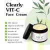 Clearly VIT-C, Natural Vitamin C Cream Moisturizer for Face | Anti Aging, Hydrating, Skin Brightening for Sensitive Skin | Fade Dark Spots, Fine Lines, Wrinkles (2 oz) view 2