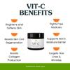 Clearly VIT-C, Natural Vitamin C Cream Moisturizer for Face | Anti Aging, Hydrating, Skin Brightening for Sensitive Skin | Fade Dark Spots, Fine Lines, Wrinkles (2 oz) view 3