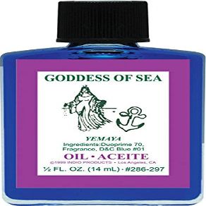(1Pack) Indio Products Spiritual Anointing Oil- Goddess of SEA 1/2oz