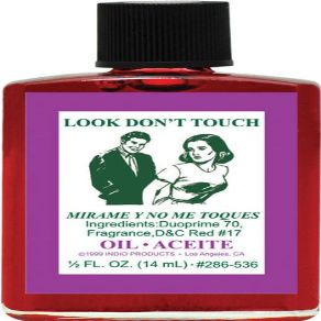 (1Pack) Indio Products Spiritual Anointing Oil- Look Dont Touch 1/2oz