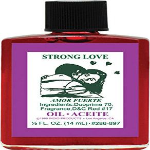 (1Pack) Indio Products Spiritual Anointing Oil- Strong Love 1/2oz