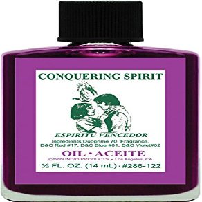 (1Pack) Indio Products Spiritual Anointing Oil- Conquer Spirit 1/2oz