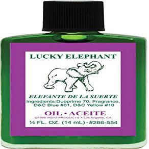 (1Pack) Indio Products Spiritual Anointing Oil- Lucky Elephant 1/2oz