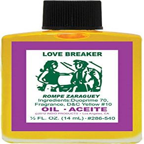 (1Pack) Indio Products Spiritual Anointing Oil- Love Breaker 1/2oz