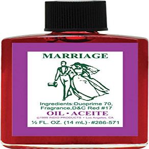 (1Pack) Indio Products Spiritual Anointing Oil- Marriage 1/2oz