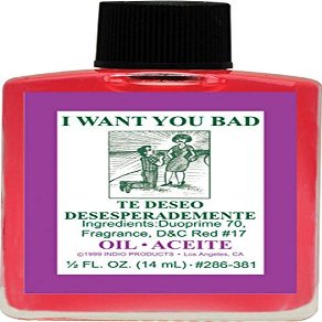 (1Pack) Indio Products Spiritual Anointing Oil- I Want You Bad 1/2oz