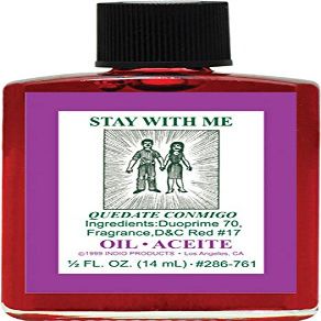 (1Pack) Indio Products Spiritual Anointing Oil- Stay with ME 1/2oz
