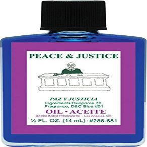 (1Pack) Indio Products Spiritual Anointing Oil- Peace/Justice 1/2oz