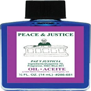 (1Pack) Indio Products Spiritual Anointing Oil- Peace/Justice 1/2oz