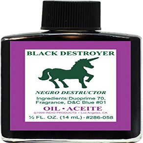 (1Pack) Indio Products Spiritual Anointing Oil- Black Destroyer 1/2oz