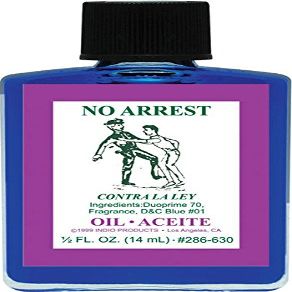 (1Pack) Indio Products Spiritual Anointing Oil- NO Arrest 1/2oz