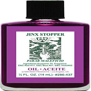(1Pack) Indio Products Spiritual Anointing Oil- Jinx Stopper 1/2oz