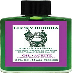 (1Pack) Indio Products Spiritual Anointing Oil- Lucky Buddha 1/2oz