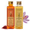 Auravedic Kumkumadi Oil & Skin Oil Combo | Saffron, Turmeric and Winter Cherry Infused Face Moisturizer | Hydrating & Moisturizing | for All Skin Types | 3.38Fl Oz (100ml) view 1
