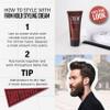 American Crew Men's Hair Styling Cream, Like Gel with Firm Hold and Low Shine, 3.3 Fl Oz view 3