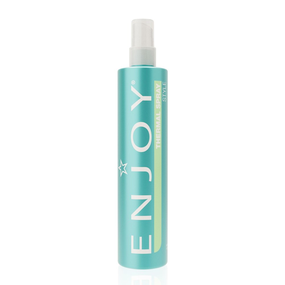 Enjoy Thermal Spray, Firm and Flexible Hold, Color Safe, Anti Frizz Hair Products, Hair Styling Cream, Hair Styling Products - 10.1 Oz, 300 ml