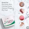 Dry Skin Lanolin Cream for Cracked Heels, Elbows and Soft Hands (500g/17.63 oz) Large Jar view 3