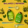 OGX Extra Strength Refreshing Scalp + Teatree Mint Conditioner, Invigorating Conditioner with Tea Tree & Peppermint Oil & Witch Hazel, Paraben-Free, Sulfate-Free Surfactants, 13 fl oz view 3
