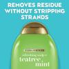 OGX Extra Strength Refreshing Scalp + Teatree Mint Conditioner, Invigorating Conditioner with Tea Tree & Peppermint Oil & Witch Hazel, Paraben-Free, Sulfate-Free Surfactants, 13 fl oz view 4