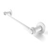 Allied Brass 931G/24 Mercury Collection 24 Inch Groovy Accent Towel Bar, Matte White view 1