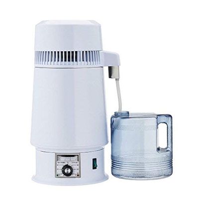 4 Liter Home DIY Dental Lab Moonshine Still 304 Stainless Steel Water Distiller Essential Oil Glass Carafe Bottle Bucket Kit