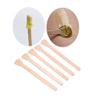 100 PCS Large All Natural Wax Applicator Sticks Eyebrow Nose Hair Removal Ice Cream and Mask Sticks Applicator view 1