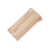 100 PCS Large All Natural Wax Applicator Sticks Eyebrow Nose Hair Removal Ice Cream and Mask Sticks Applicator view 2