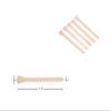 100 PCS Large All Natural Wax Applicator Sticks Eyebrow Nose Hair Removal Ice Cream and Mask Sticks Applicator view 3